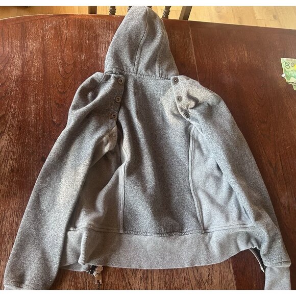 Lululemon Special Edition Hoodie Women's Small Detachable Sleeves Gray - Picture 8 of 10
